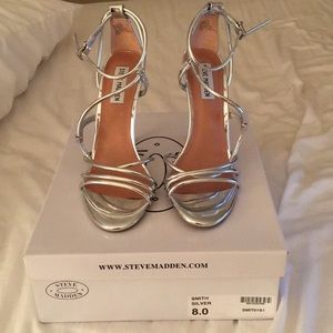 Steve Madden Smith Silver size 8.0